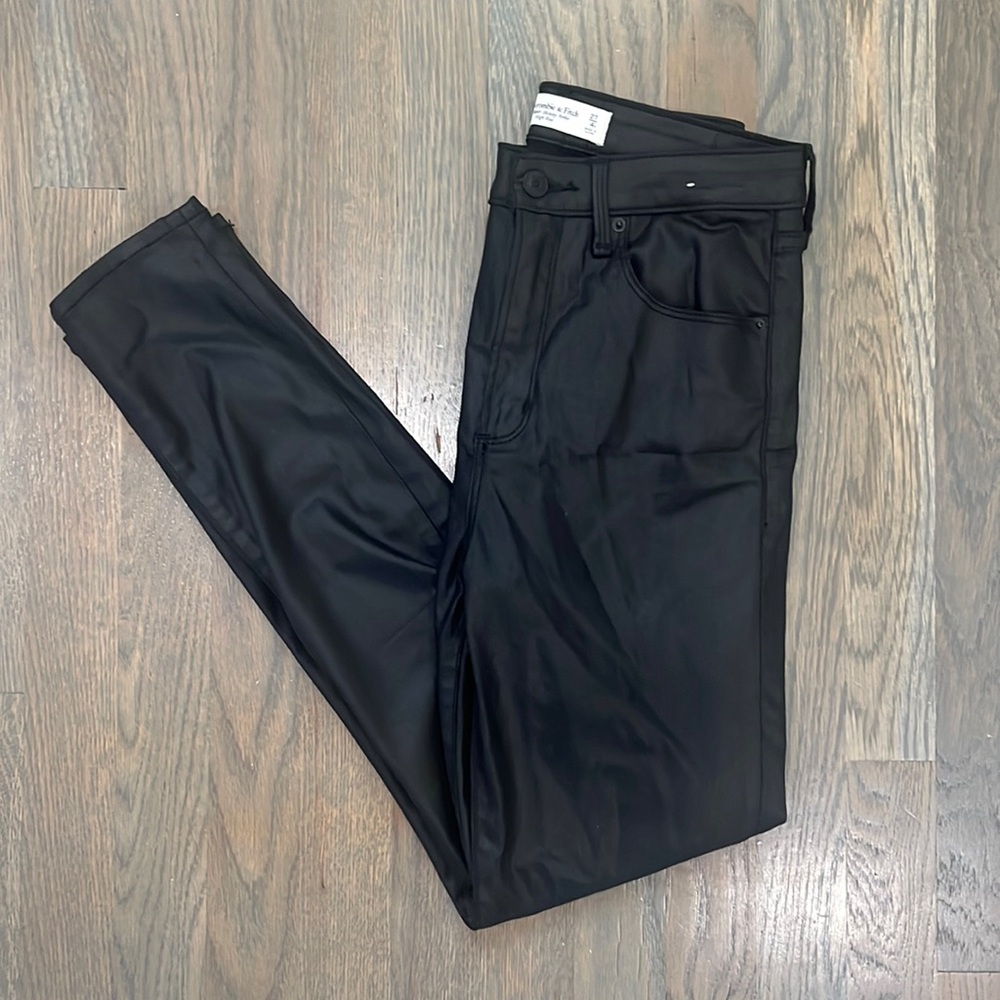 Abercrombie super skinny ankle high rise